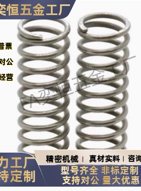 YWHH-D4D5D6D8D10D13D16D18-L5 10 15 20 25 30 35耐高温弹簧WHH