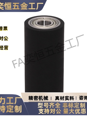 E-QAC85-25 30 35 40 50-L20 L30 L40 L50 L100滚轮直柱形 带衬层