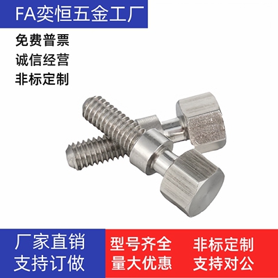 调整螺栓PAY06-M6M8-L70L75L80L85L90L95L100 外六角手拧调节螺丝