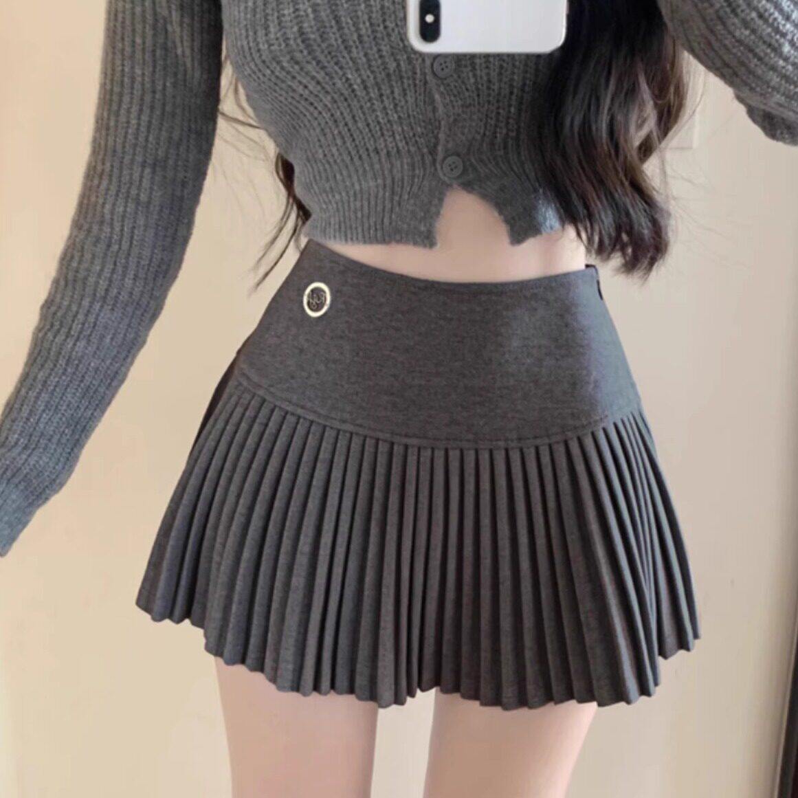 小个子辣妹秋冬高腰显瘦