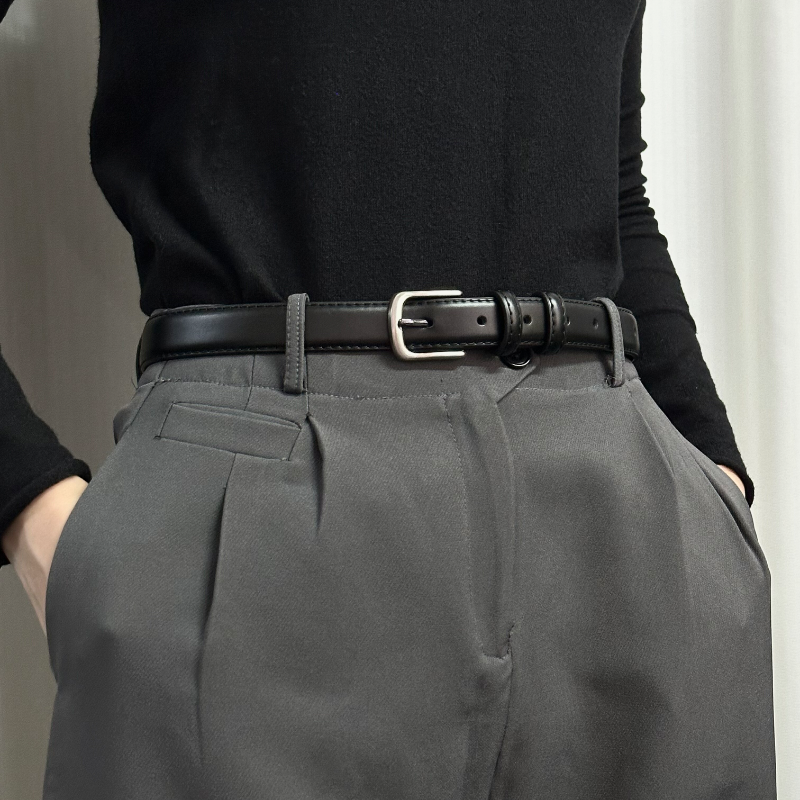 牛皮版～皮带女2025新款