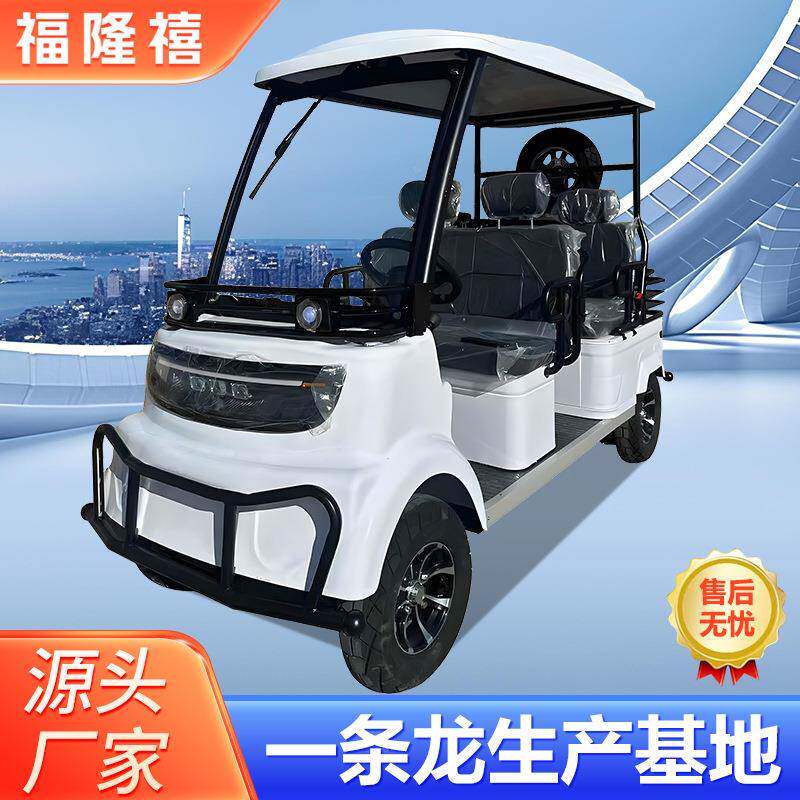 动轮车电接客户代步四车租赁送载客4座带蓬电动四轮车景区M8四座