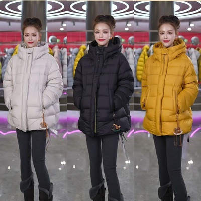 【艾薇&从绒者】马年限定AAAA连帽排骨羽绒服-1022