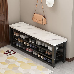 进门穿鞋凳休息板凳可坐式换鞋凳家用门口鞋架长条储物鞋柜收纳凳