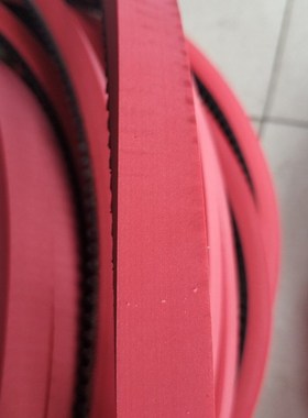 同步带XL H S5M S8M L T10 AT20 T5 加红胶加绿胶加pu海绵黑胶