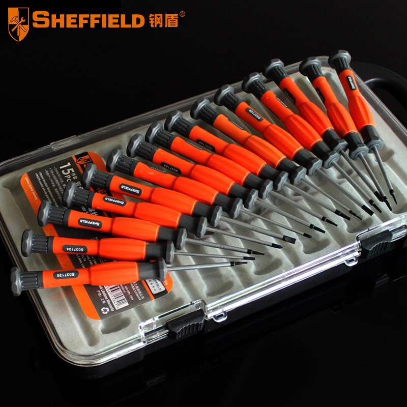 钢盾钟表批精密螺丝刀微型金属手柄一字起子梅花改锥十字螺丝刀套