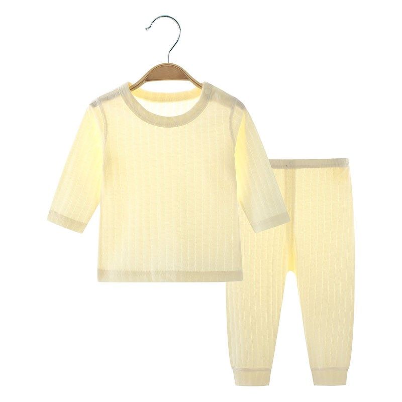 儿童睡衣纯棉女童内衣套装薄款分体婴儿夏季长袖衣服男宝宝空调服,童装/婴儿装/亲子装,内衣套装,淘宝优惠券,粉丝福利购,淘宝优惠卷