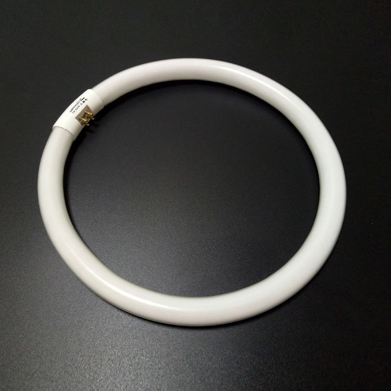 t6t5环形灯管吸顶荧光圆形四针三基色环型led改造灯芯板22w32w40w