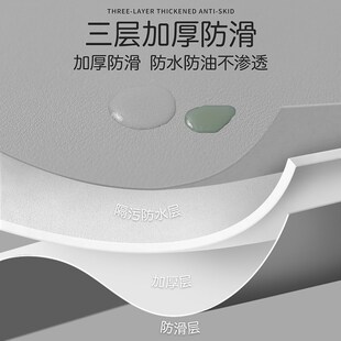 桌垫定制正方形桌布免洗防油防水圆形桌子垫子长方形电视柜垫枱垫