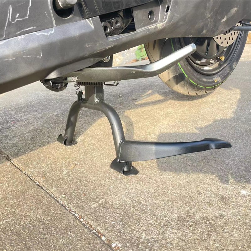 适配于九/号电动猎户座DZ110p中撑D系主支撑脚撑双撑大脚架改装件