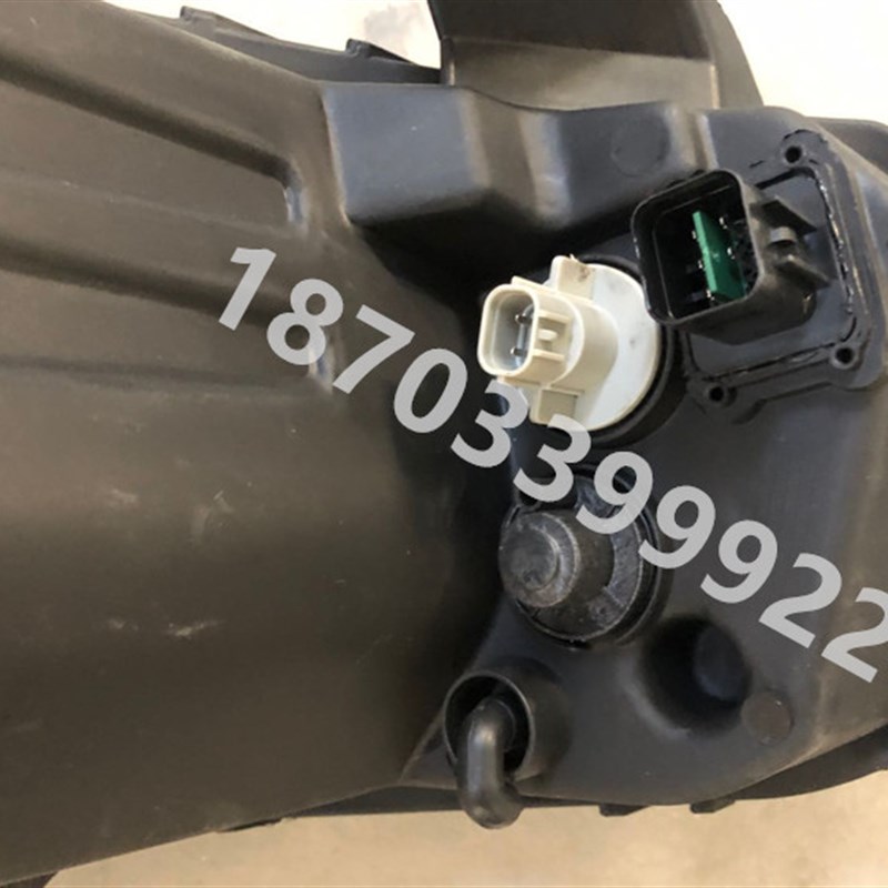 适配雷丁D80比德文V7电动车配件前大灯前照灯前组合转向大灯总成