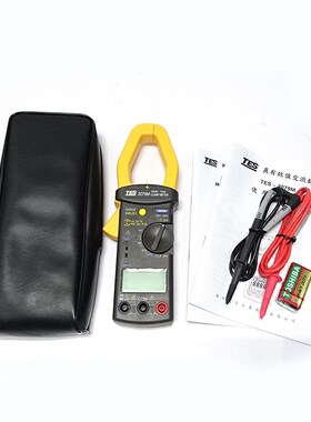 TES-3079M泰仕多功能单三相电力钳形表带电容相序相位温度检测