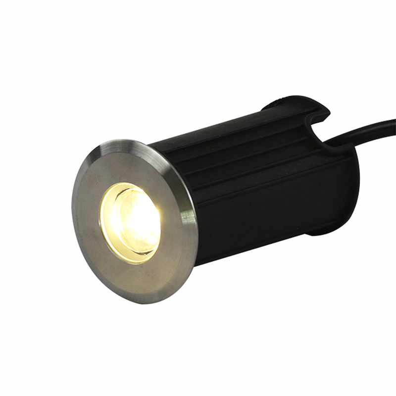 LED水下地埋灯户外1W迷你小地灯防水台阶灯3W不锈钢嵌入式地灯12V