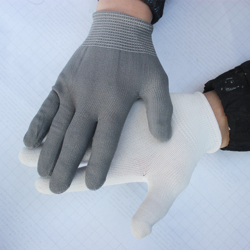 采茶手套电子厂针织尼龙手套线手套无尘手套演出作业手套文玩手套