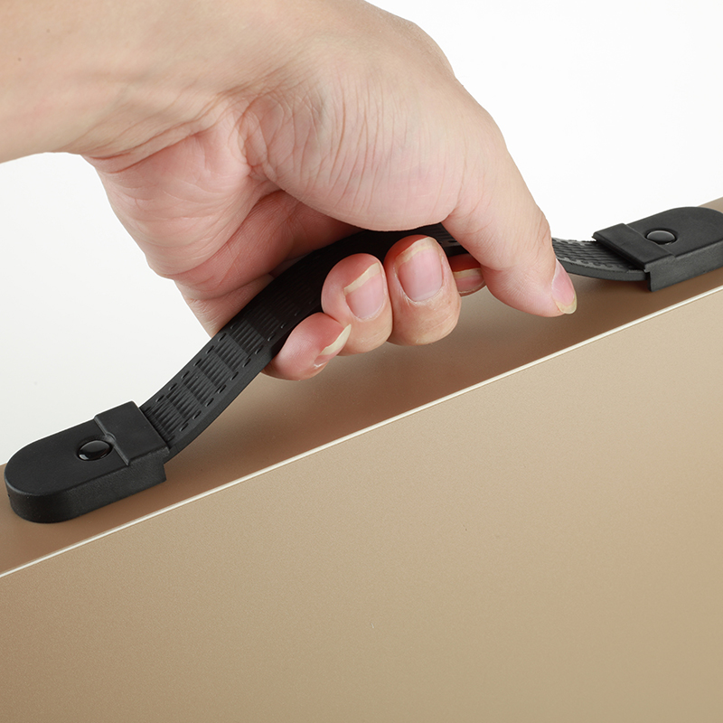 A3资料册收纳盒4K手提资料盒大容量空格包装画册海报的8开收纳夹