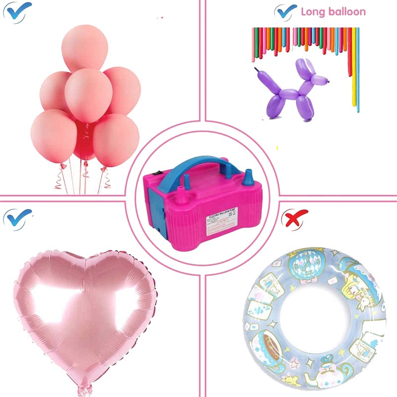 气球电动打气泵打气筒电动打气筒气球充气筒