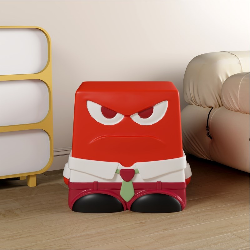 怒怒换鞋凳卡通门口家用小凳子矮凳可爱创意客厅儿童入户玄关网红
