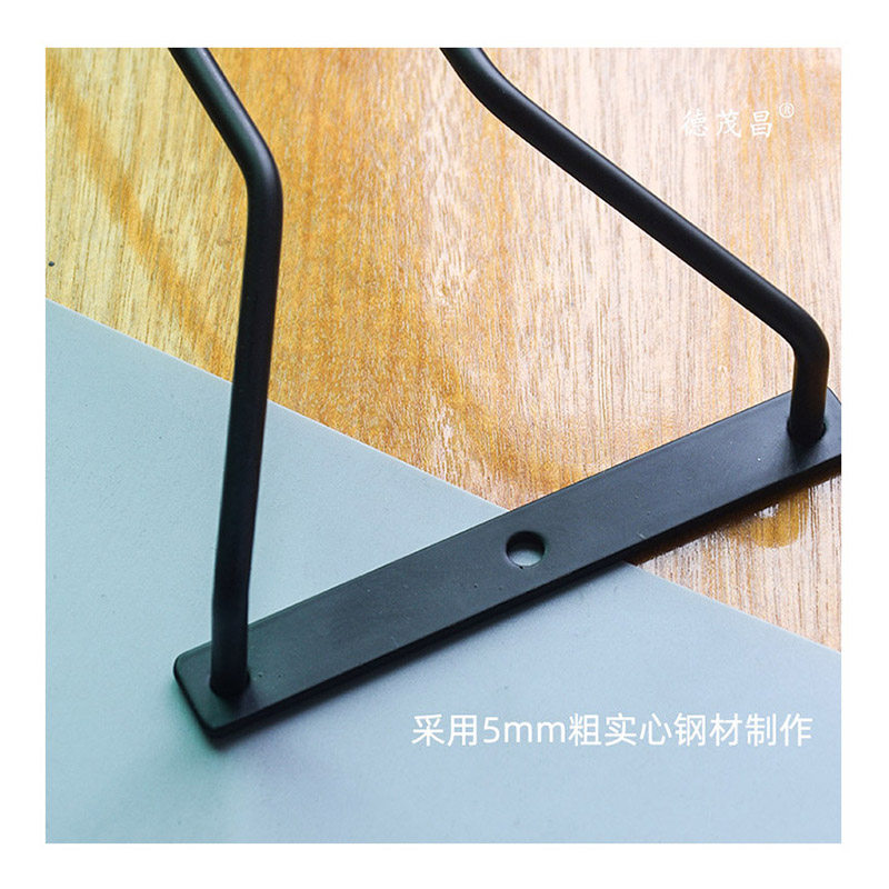 纯黑色不锈钢红酒杯架亚光黑葡萄酒杯架子吧台吊架酒柜酒架悬挂架