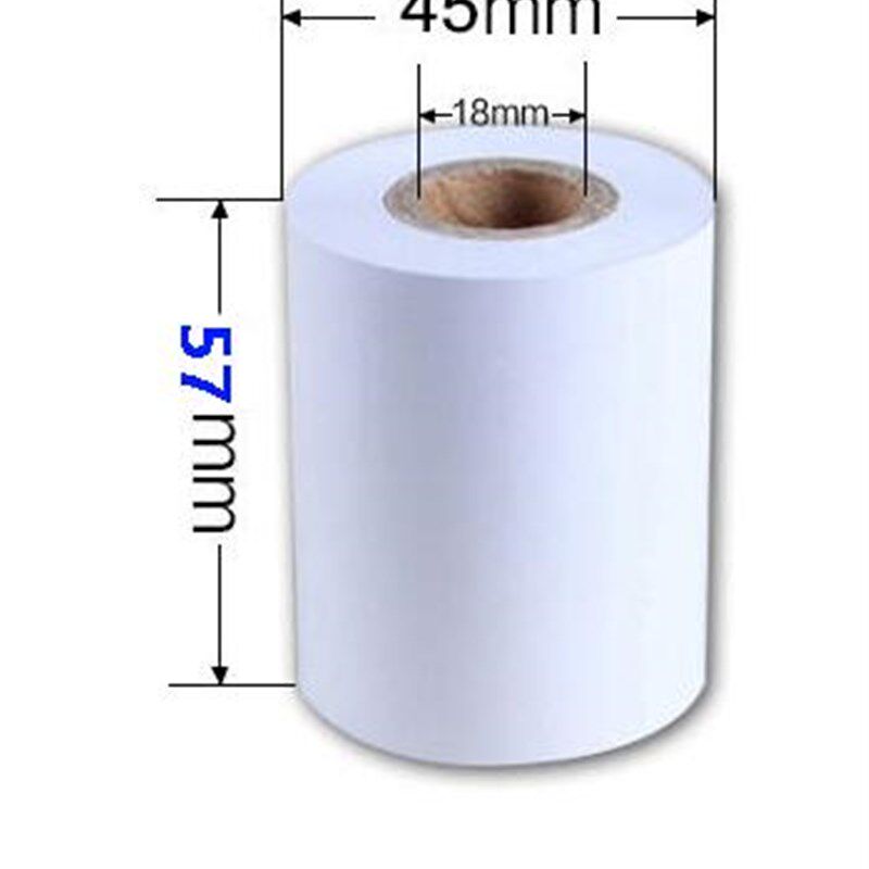 收银机打印热敏纸5750商场外卖收银机收银纸57mm宽小票纸