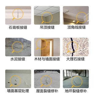 三棵树接缝大师清味细砂型墙面接缝石膏板天花吊顶防裂木板修补膏