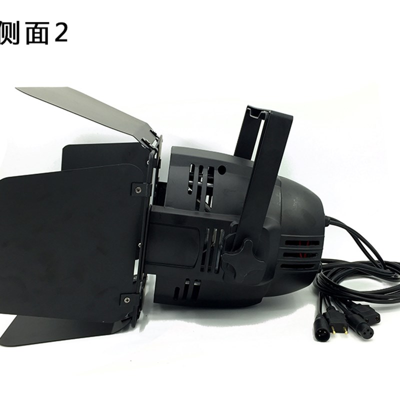 舞台灯光 全彩200W婚庆演出影视cob面光灯 led暖白帕灯车展面光灯