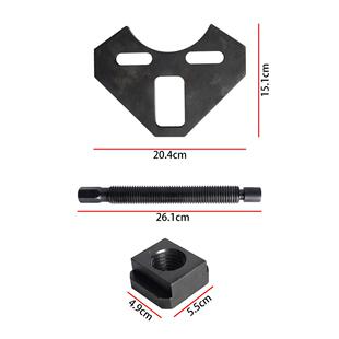 4100轮毂轮拆卸40100器汽车工0具通用集线器移除器毅刹车盘拆卸工