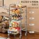 星优古风零食物架夹缝小中推车多置层果7472蔬房厨菜篮子可移动收
