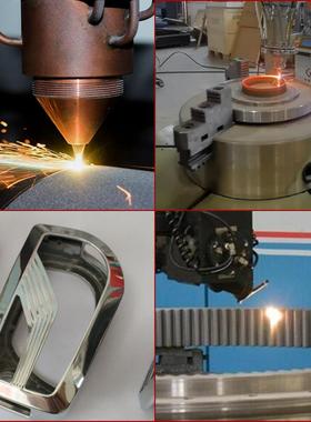 激光切面割SUG加工非标超大规格件光激淬火焊接工结构件磨加光镜