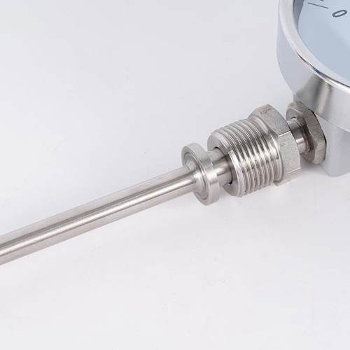 WSS-41双1金温度计wss-411w径向度不锈钢锅炉管道属测水工业温表