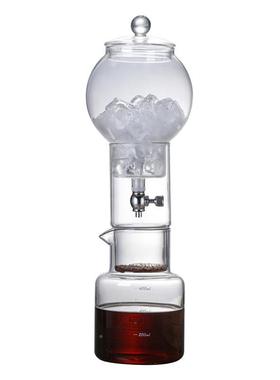 欧风玻AL101666璃装冷萃北滤咖啡壶套滴漏式过冰