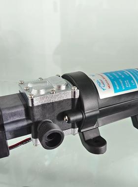 供应高压率自抽水泵家用小型吸泵大功压59242增泵24V120W电动隔膜