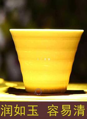 10个装大容量茶盅陶HEO瓷工瓷杯茶杯酒店厅餐号大地白色杯瓷