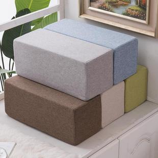 70YF定做中式 红木发扶手枕沙制海绵方定枕圆腰长方形靠F76M66S8枕