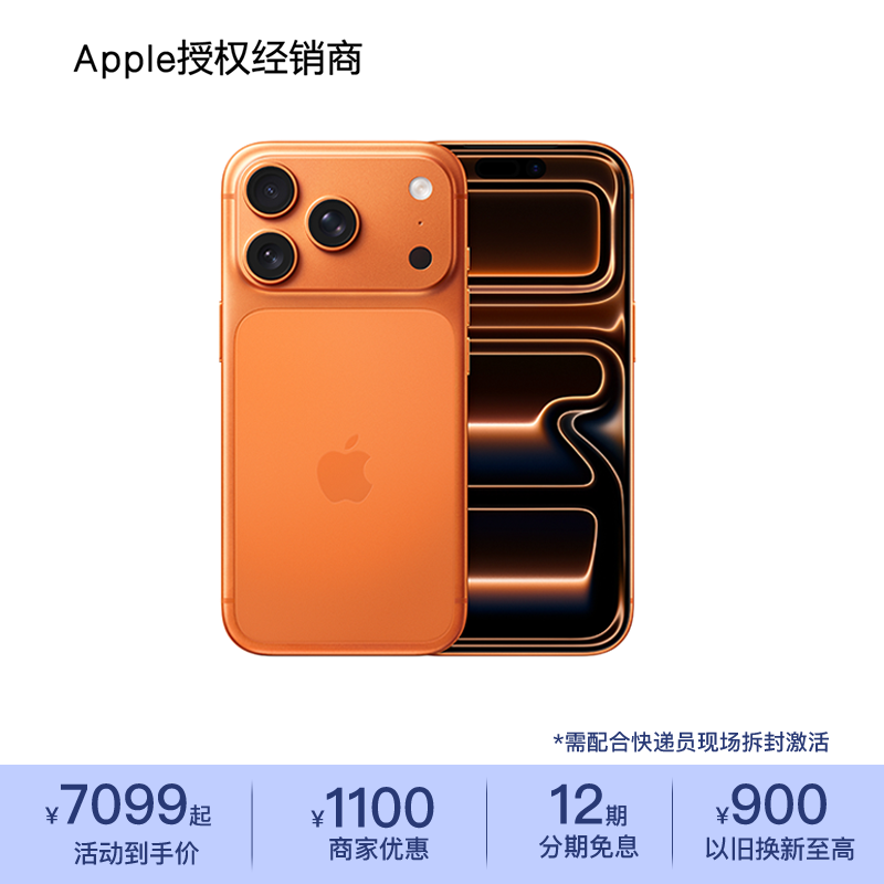 【12期免息+政府补贴】Apple/苹果 iPhone 17 P