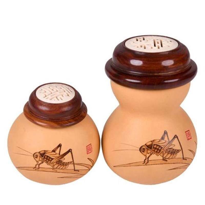 葫仙天然葫芦螽斯罐葫芦七星口蛐蛐笼子鸣虫叫罐虫具文玩收藏精品