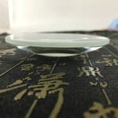 100mm 90mm 单凸放大镜光学玻璃镜片圆形平凸透镜高清70mm 80mm