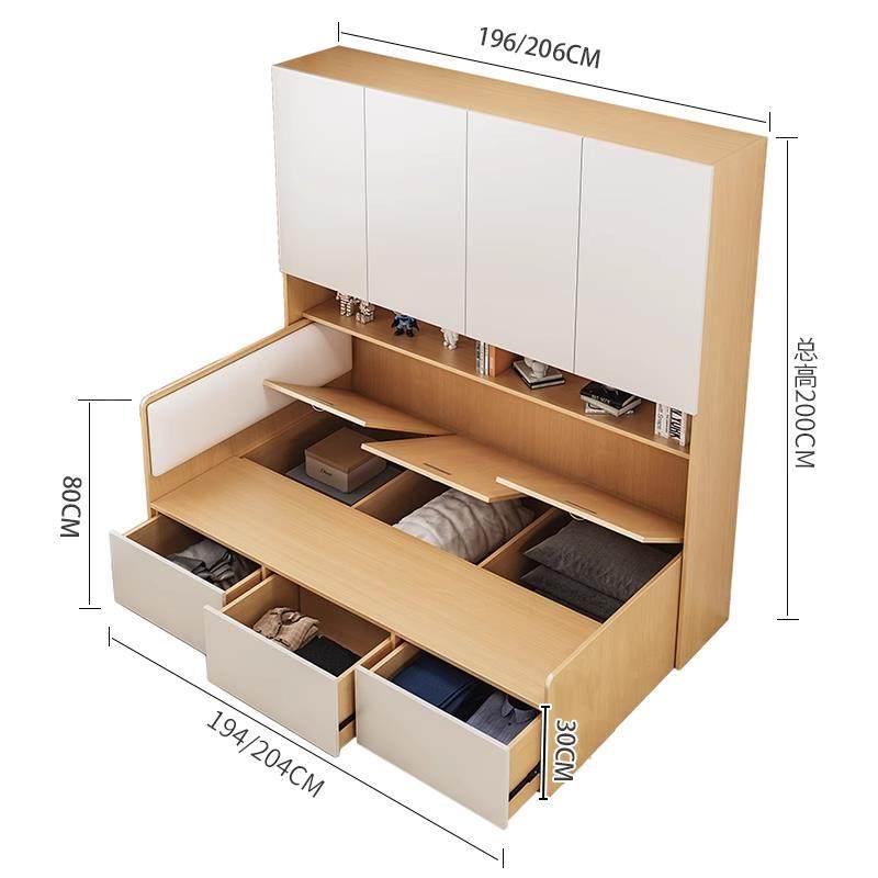 榻榻XNZ米地衣柜卧床组合双人箱体储物落床家用室实木床单地台床,鲜花速递/花卉仿真/绿植园艺,其它园艺用品,淘宝优惠券,粉丝福利购,淘宝优惠卷