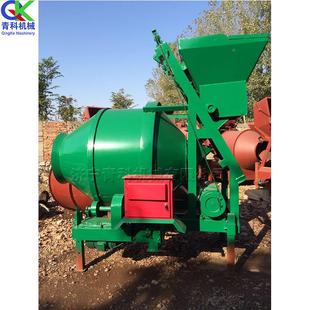 建筑工地用半混凝拌料机干硬性混土凝土IVE混机移动式 混凝土料搅