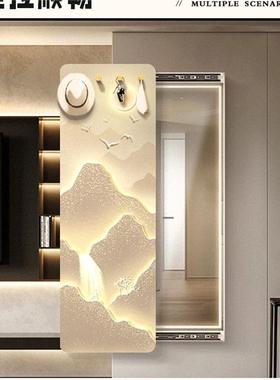 居索靠山推拉全身镜日壁金山形穿衣镜隐画照ZVB隐藏式镜子玄关装