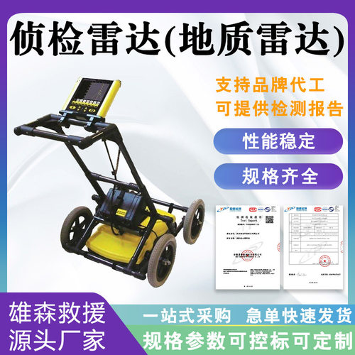 救灾物资分析平台侦检雷达圆弧合成孔径地质雷达