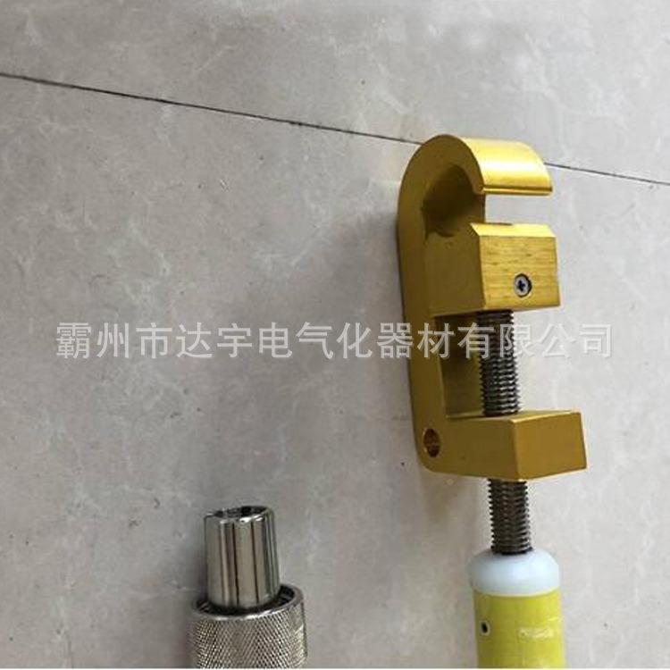 电力系统维护施器具作断接引线用固线杆带电作FSL业工检操修工具