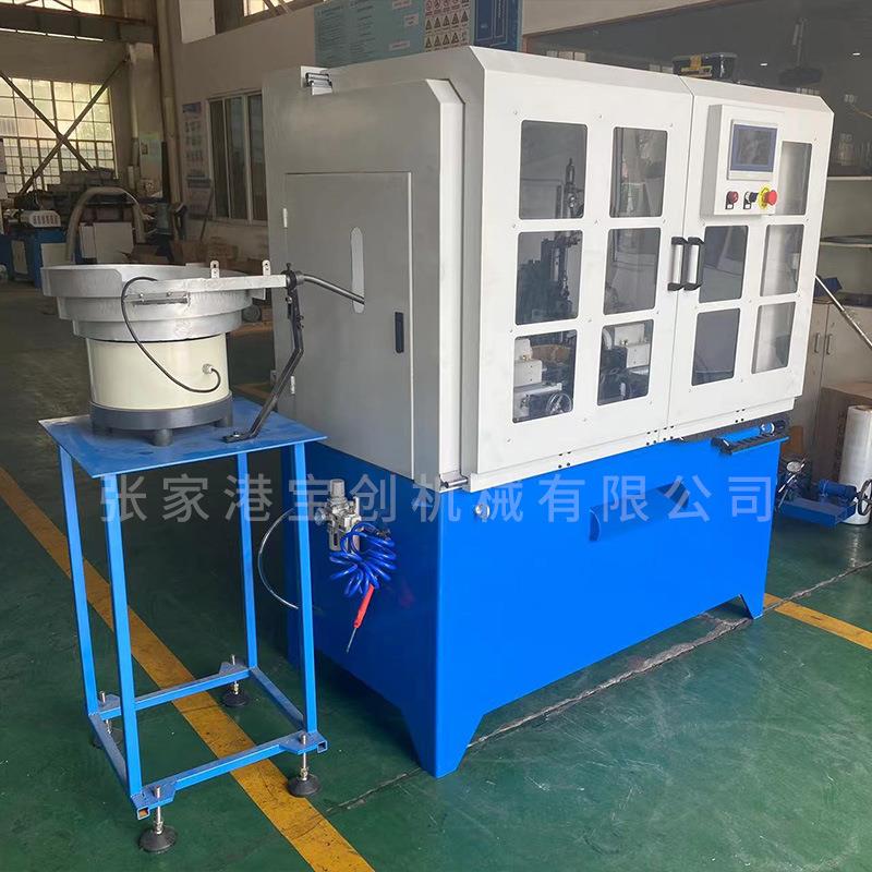 智能创数控30双头气动倒角机MBT带罩壳振动盘宝操简易终身质作保