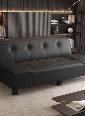 新款沙发床可折一叠两用客体厅棋牌约IDR室出租房现代简直排沙发