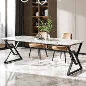 办公桌桌森崎坊 4脚金属支桌腿岩板支子架铁艺桌架大理石餐架桌腿