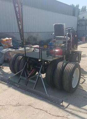 25马力拉农压田拖机小麦麦压地压ESZ实机全自动麦田地机加大轮胎