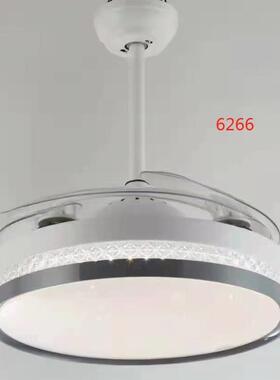 2025年现格代隐形风扇灯炫彩代ED光源L白色轻RXG奢后现风厨房餐厅