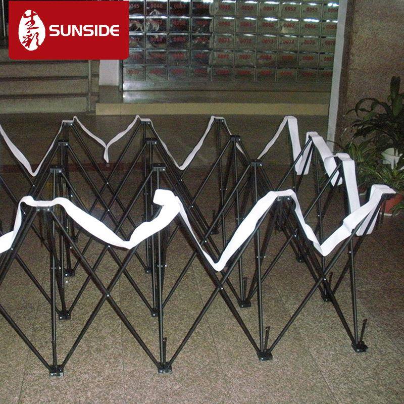 厂家制作真形布拉网弧PVC弧拉网展架3*3形拉网展架MGB画面写画面