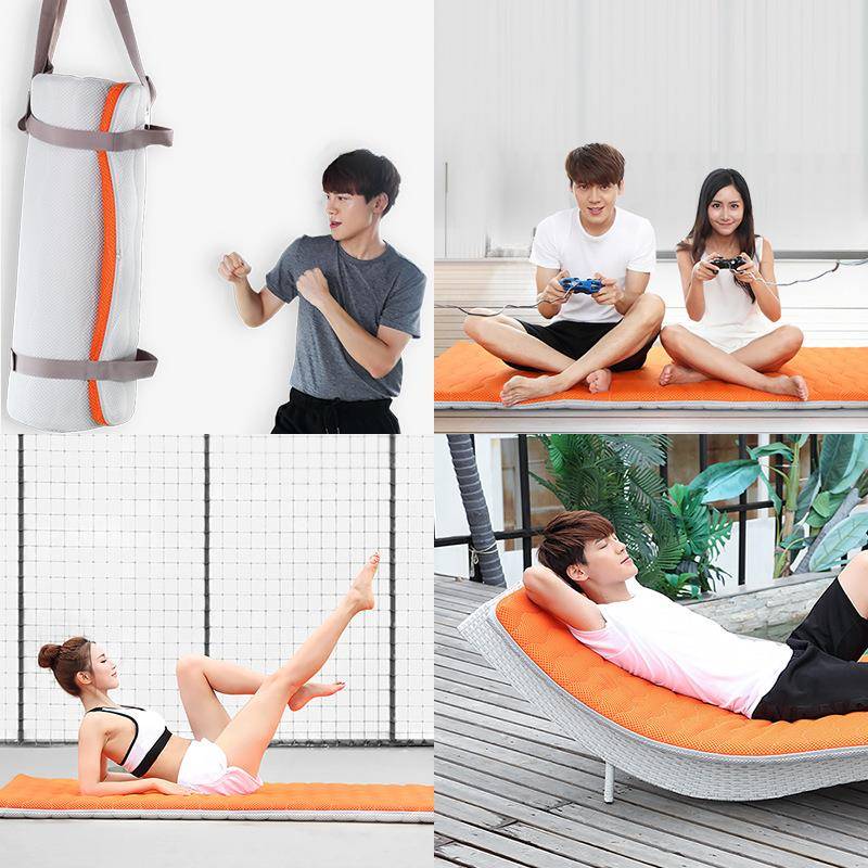 学生密度床垫双面m海绵垫子高褥子0.9米厚榻榻米铺DBX垫床褥X2