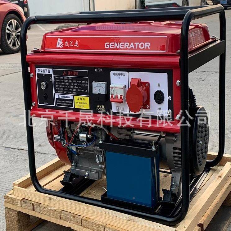 62.5kw机凯汇成便携式车载发电EC800单相200V汽油发DTR电机