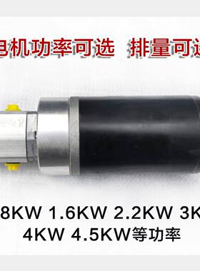 12V24V4泵824347v.电机油08KW托盘车汽车转向泵应急泵高空车泵站